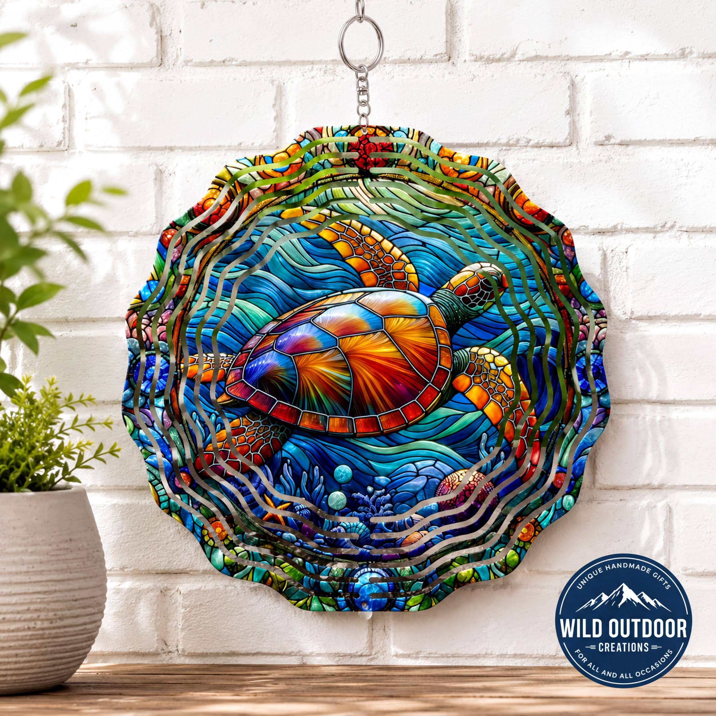 Sea Turtle Wind Spinner