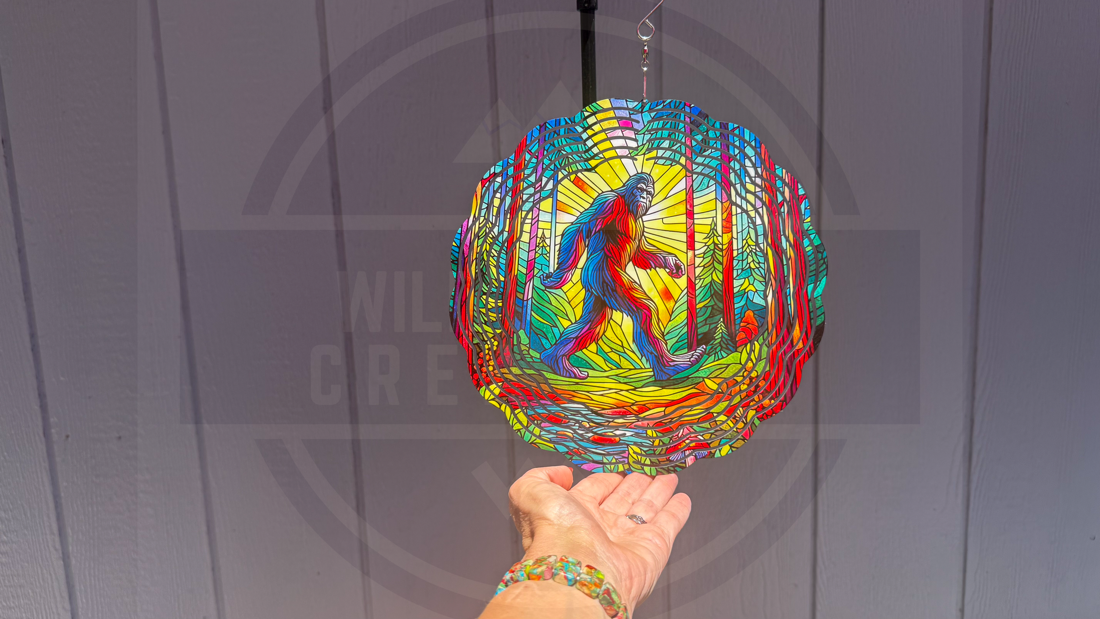 Sasquatch Wind Spinner