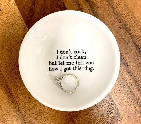 I Don't Cook, I Don't Clean Trinket Dish