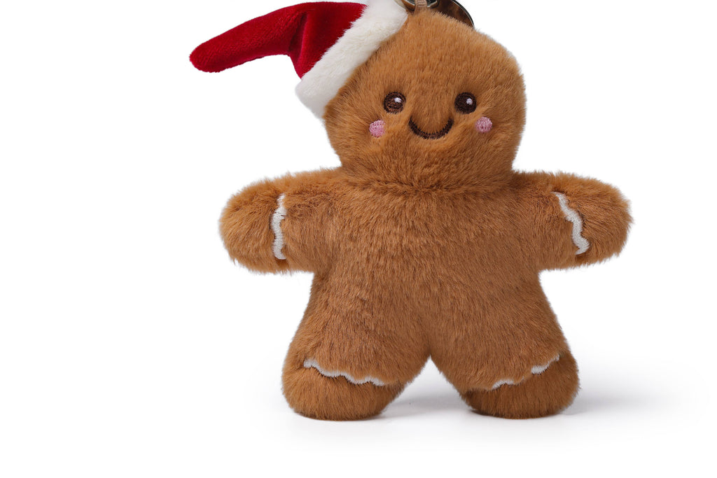 Gingerbread Man Plush Bag Charm