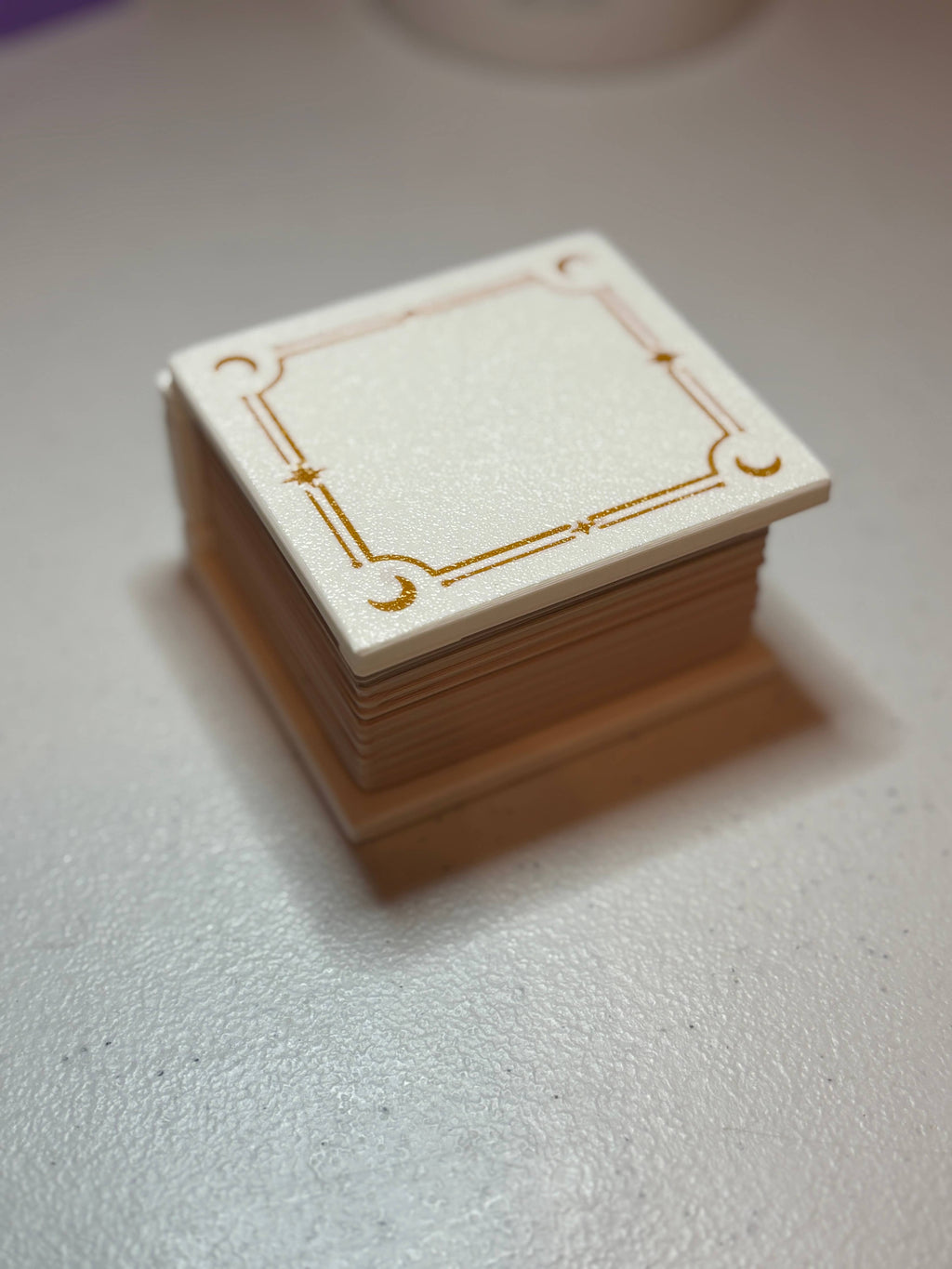 Book Shaped Trinket Box: Pink (hearts)