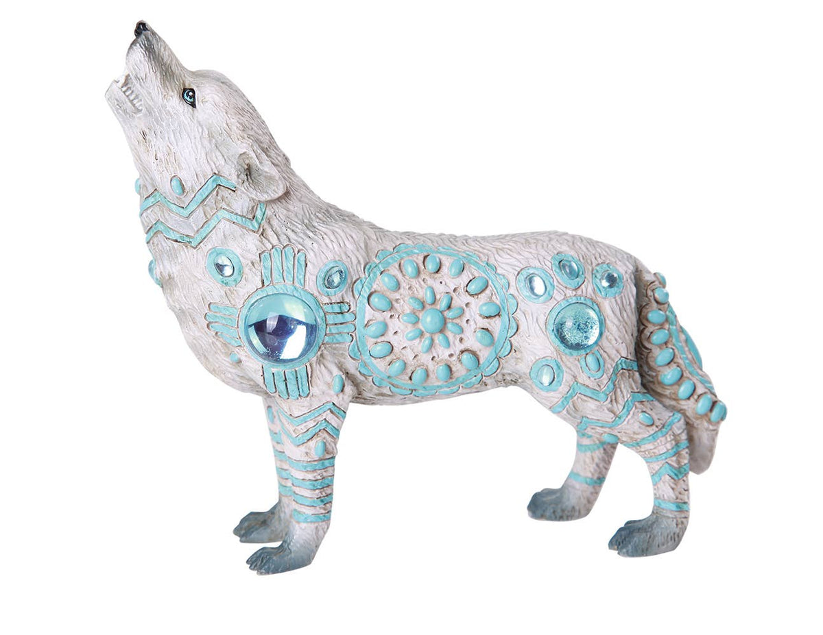 Wolf Spirit Turquoise Wolf