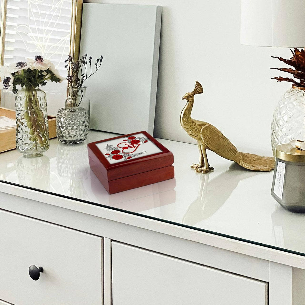 40th Ruby Anniversary Jewelry Box