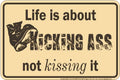 Kicking Ass - Small Parking Signs