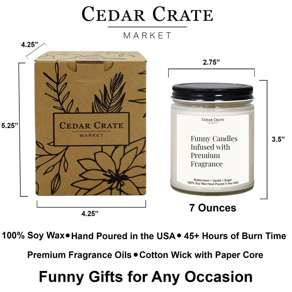 I Can't Stop The Downpour - Encouragement Candle
