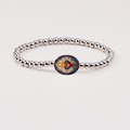 Sacred Heart Stainless Steel Holy Water Bracelet