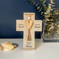 Forever Loved Fabric Cross