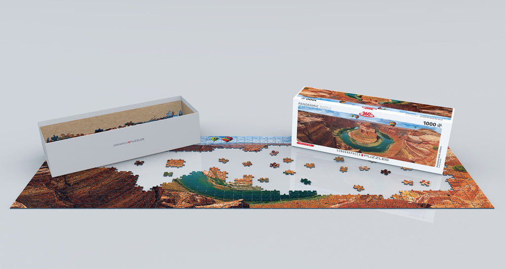 Horseshoe Bend, Arizona Panoramic Puzzle
