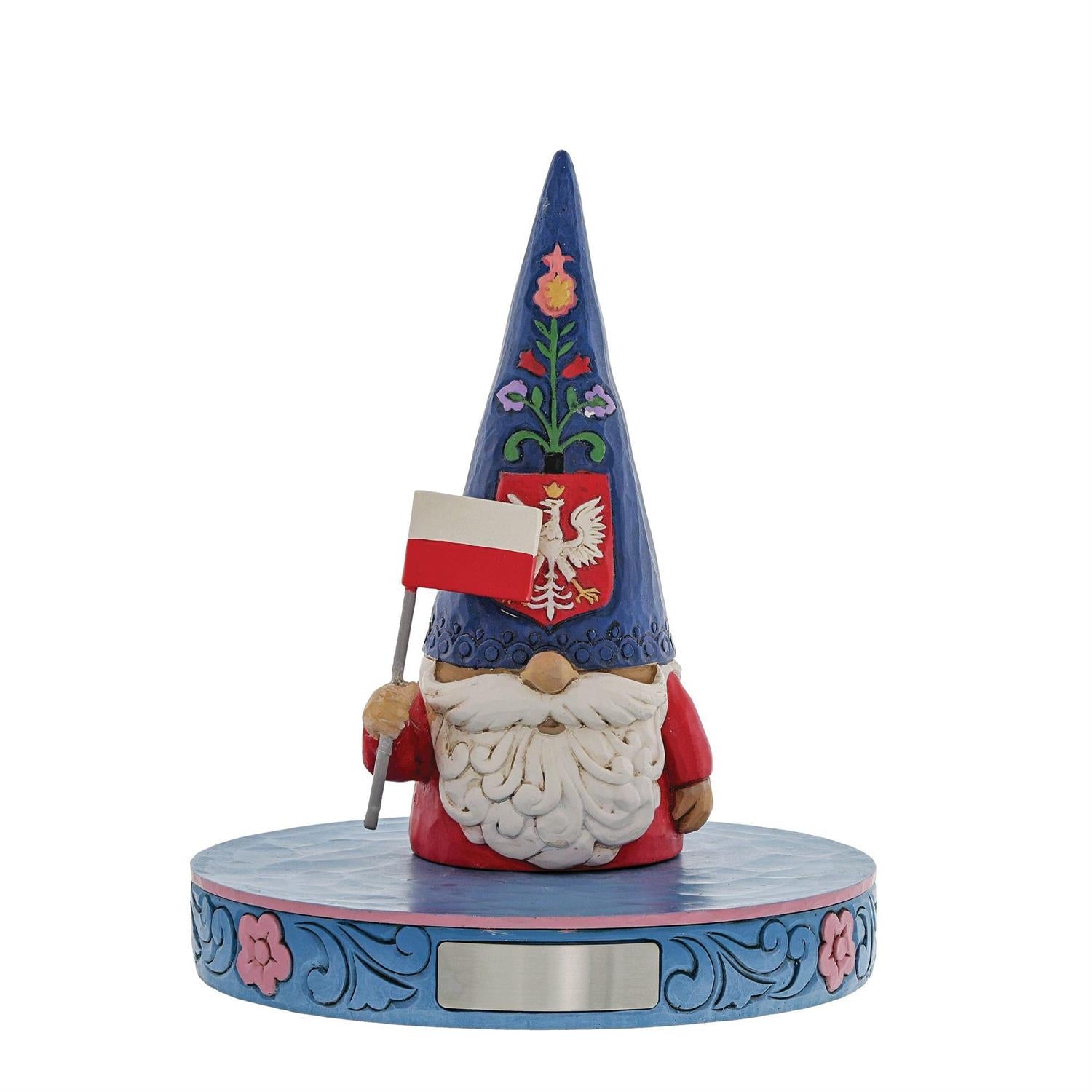 Jim Shore "Polska Pride" Polish Gnome