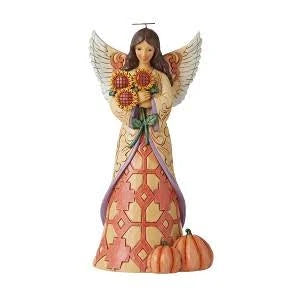 Jim Shore A Harvest Bouquet of Sunshine Angel