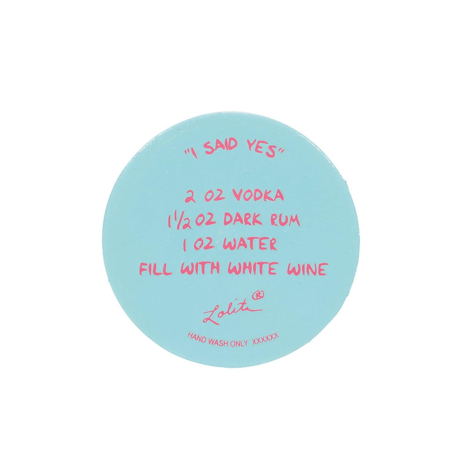 I Said Yes Lolita Wine Glass