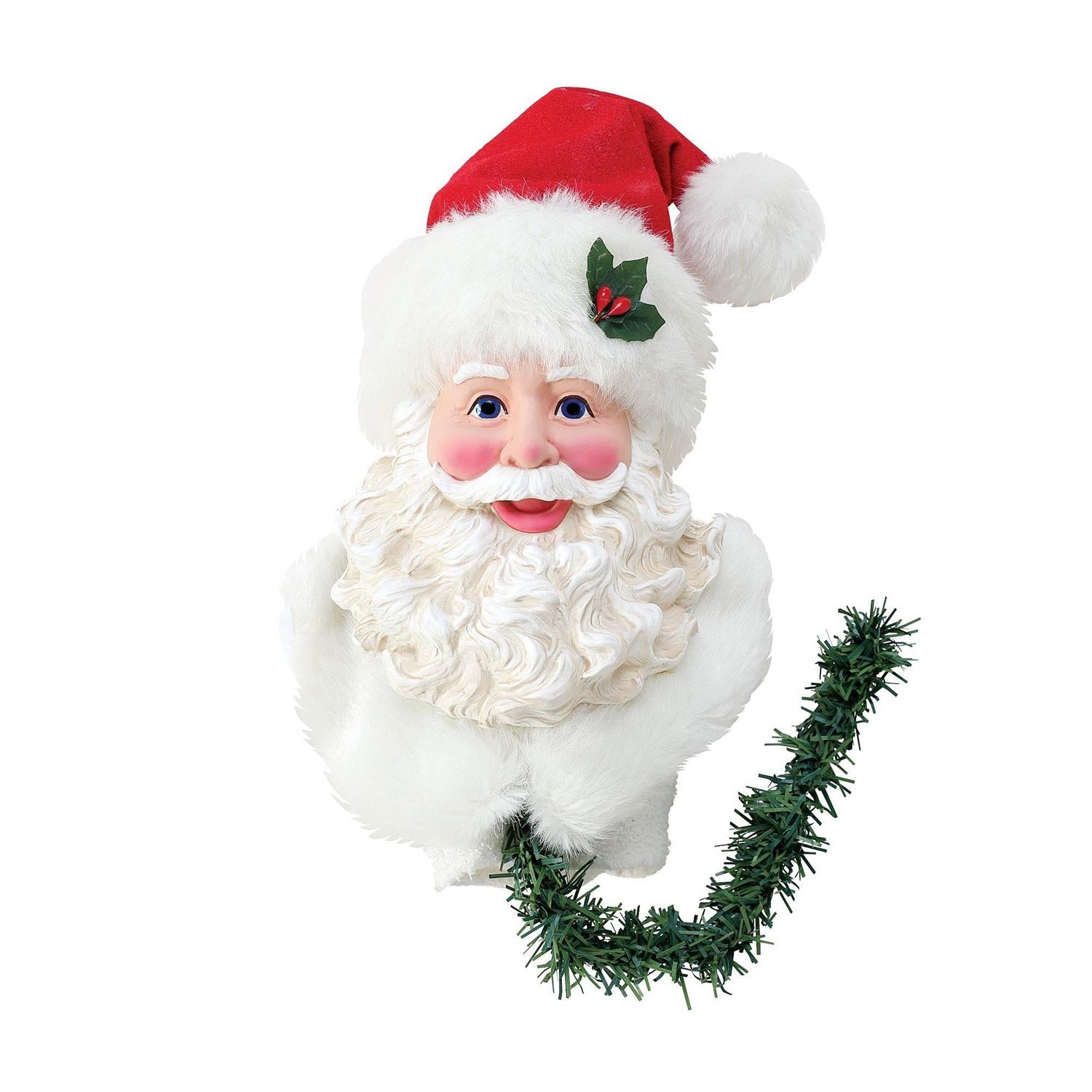 Possible Dreams Saint Nick in a Cinch Tree Topper