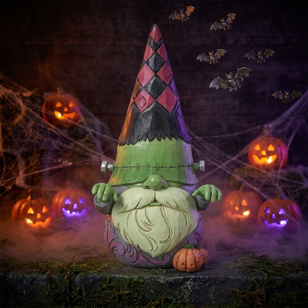 It's Not Easy Being Green Jim Shore Monster Gnome