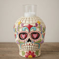 Jim Shore Day of the Dead Skull Candleholder