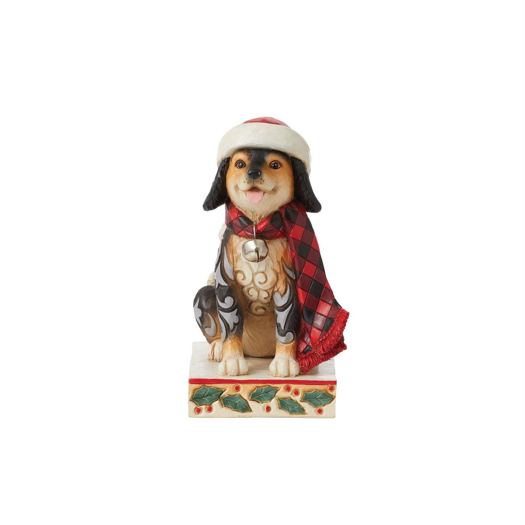 Jim Shore Highland Glen Dog Plaid Scarf