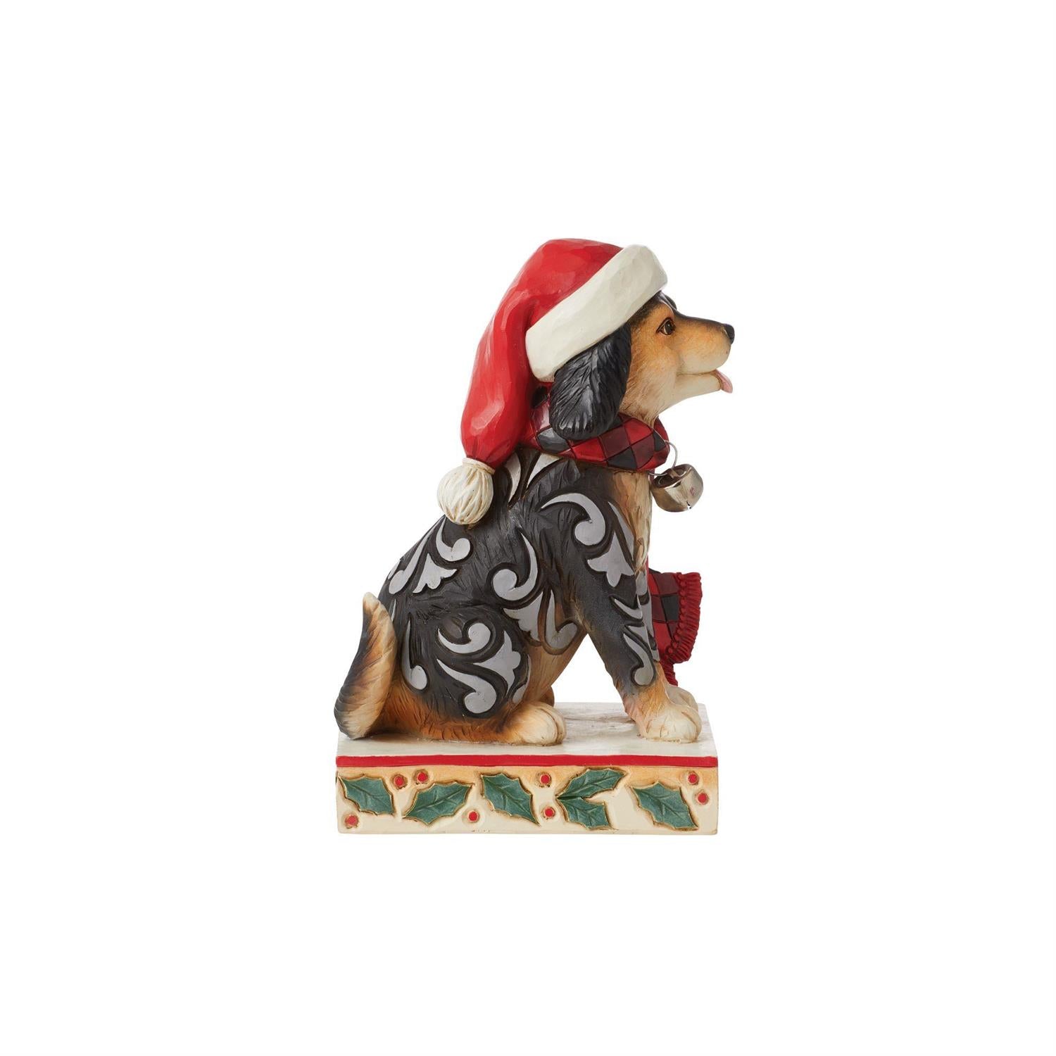 Jim Shore Highland Glen Dog Plaid Scarf