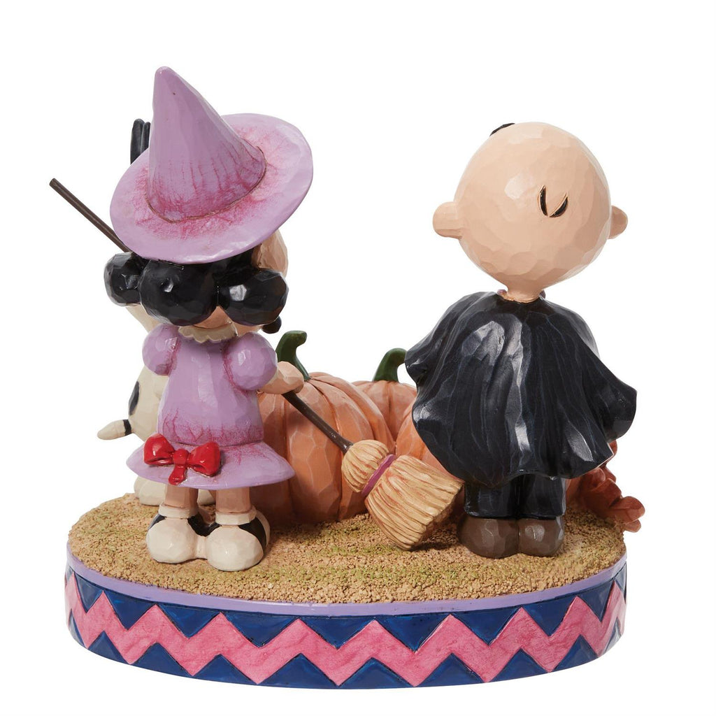 Jim Shore Peanuts Halloween Surprises Light Up