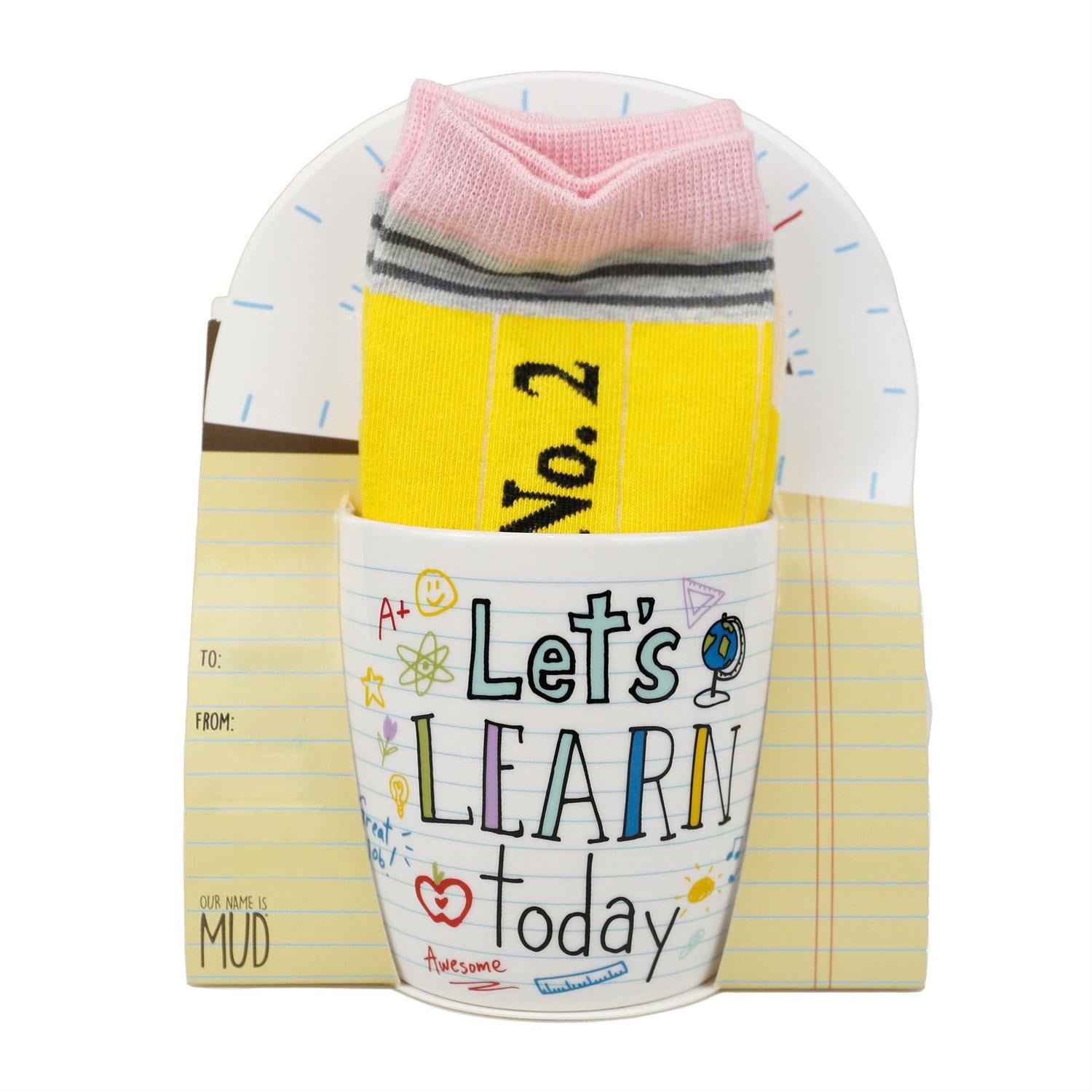 Teacher Mug/Socks and Card Set