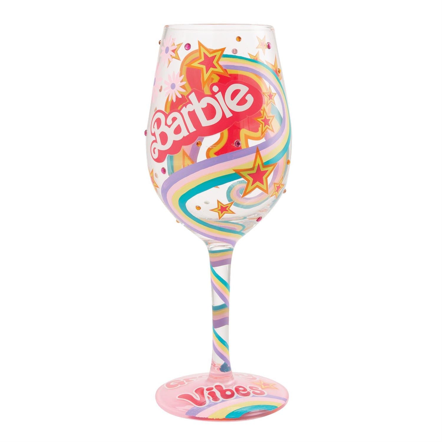 The Original Fashionista Barbie Lolita Wine Glass