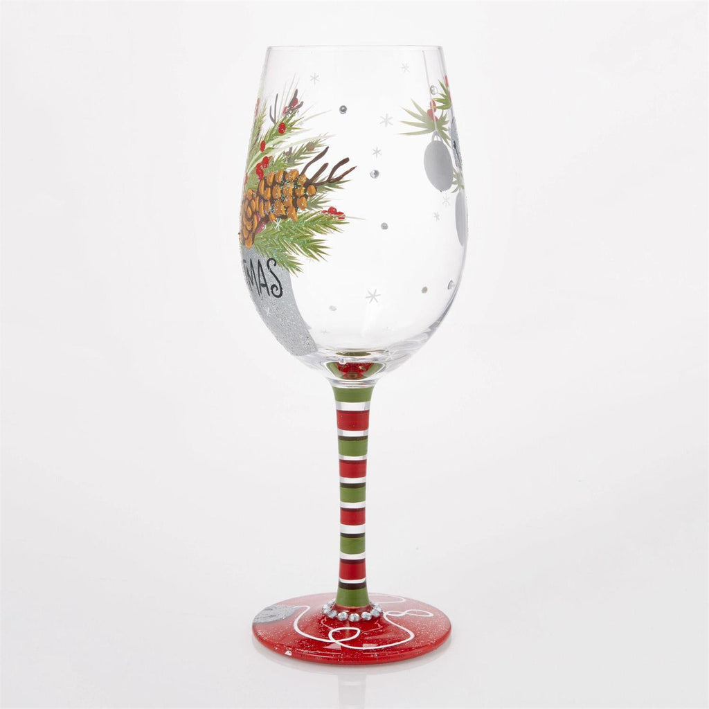 Best Christmas Ever Lolita Wine Glass