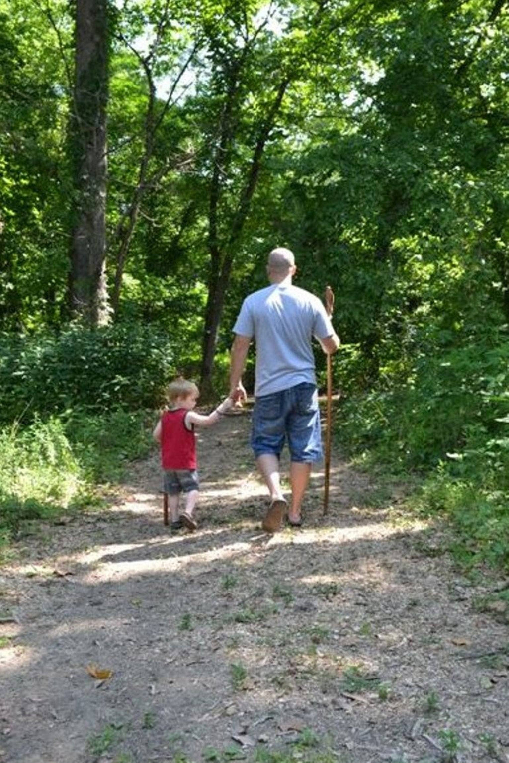 Hardwood Walking Stick/Staff 60"
