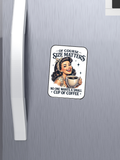 Of Course Size Matters Coffee Magnet