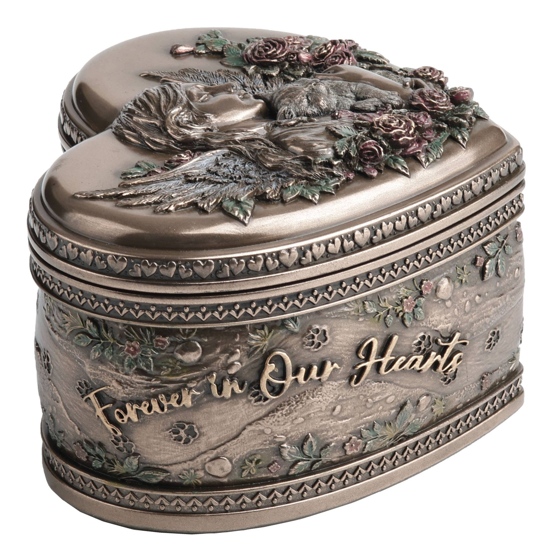 Forever In Our Hearts Pet Memorial Trinket Box