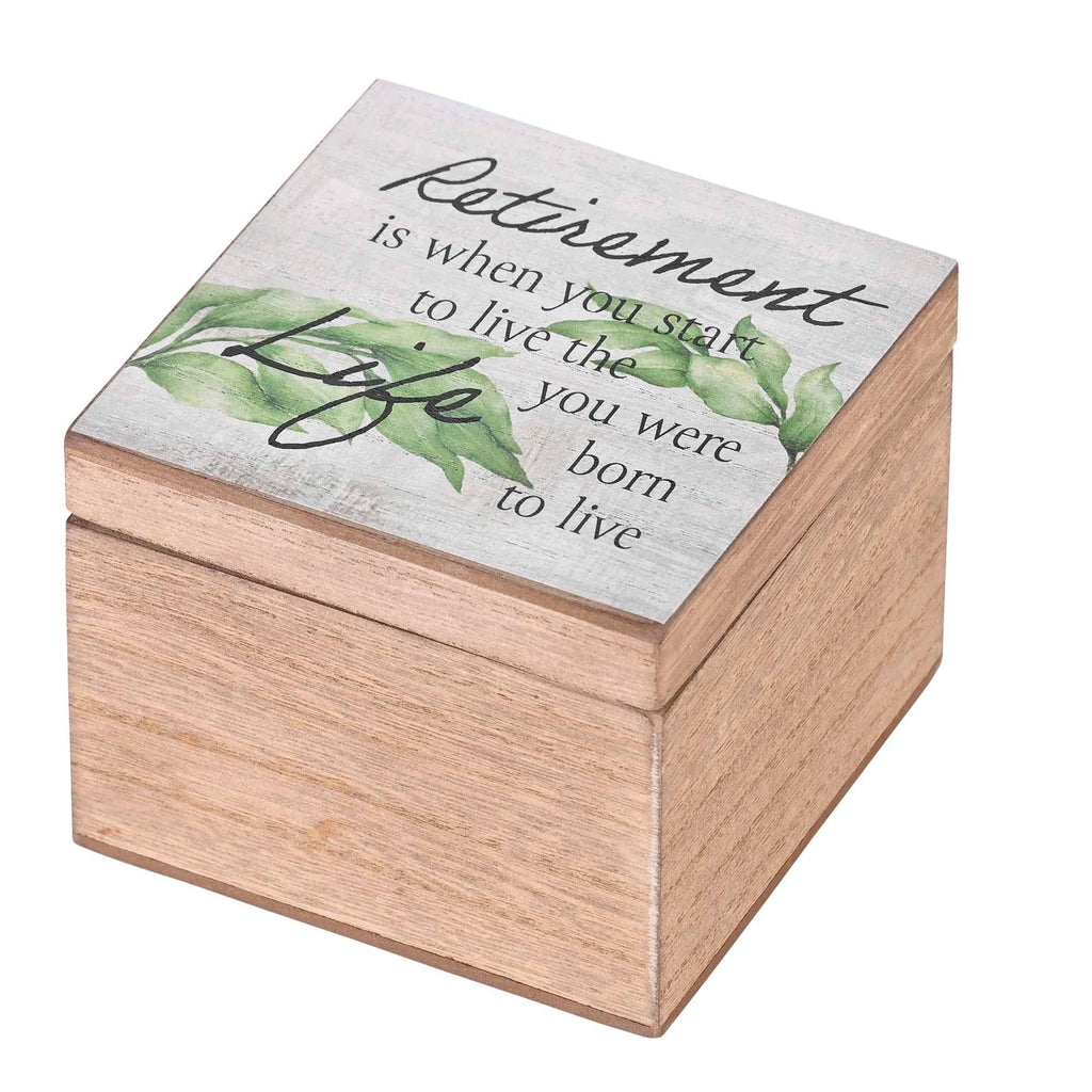 Retirement Keepsake Box
