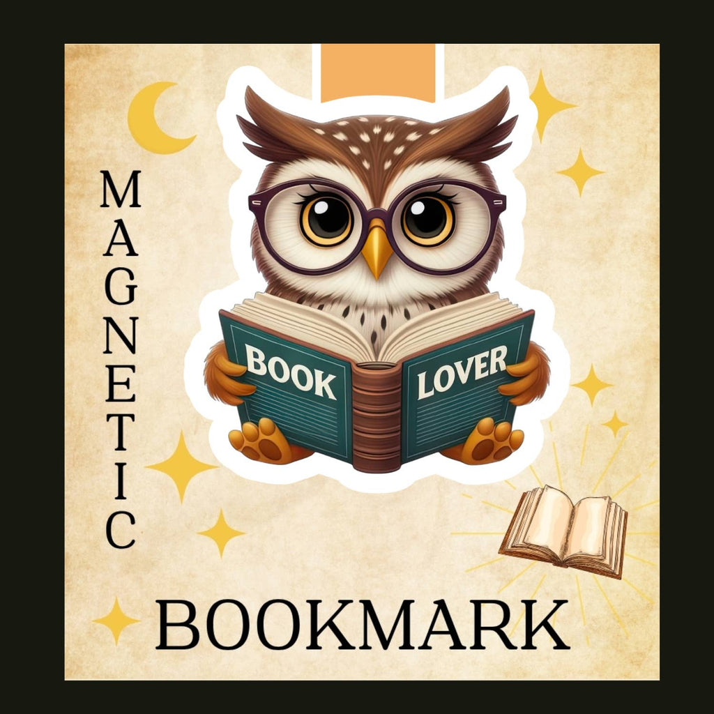 Owl Magnetic Bookmark