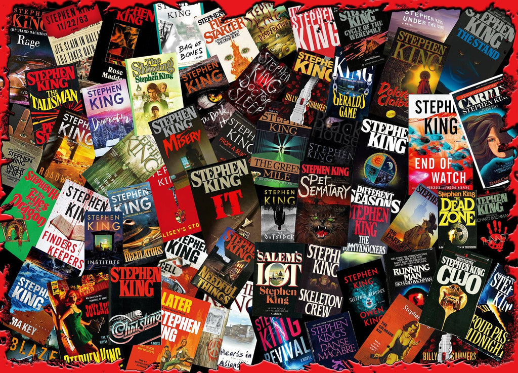 King of Horror Collage 1000 Piece Jigsaw Puzzle