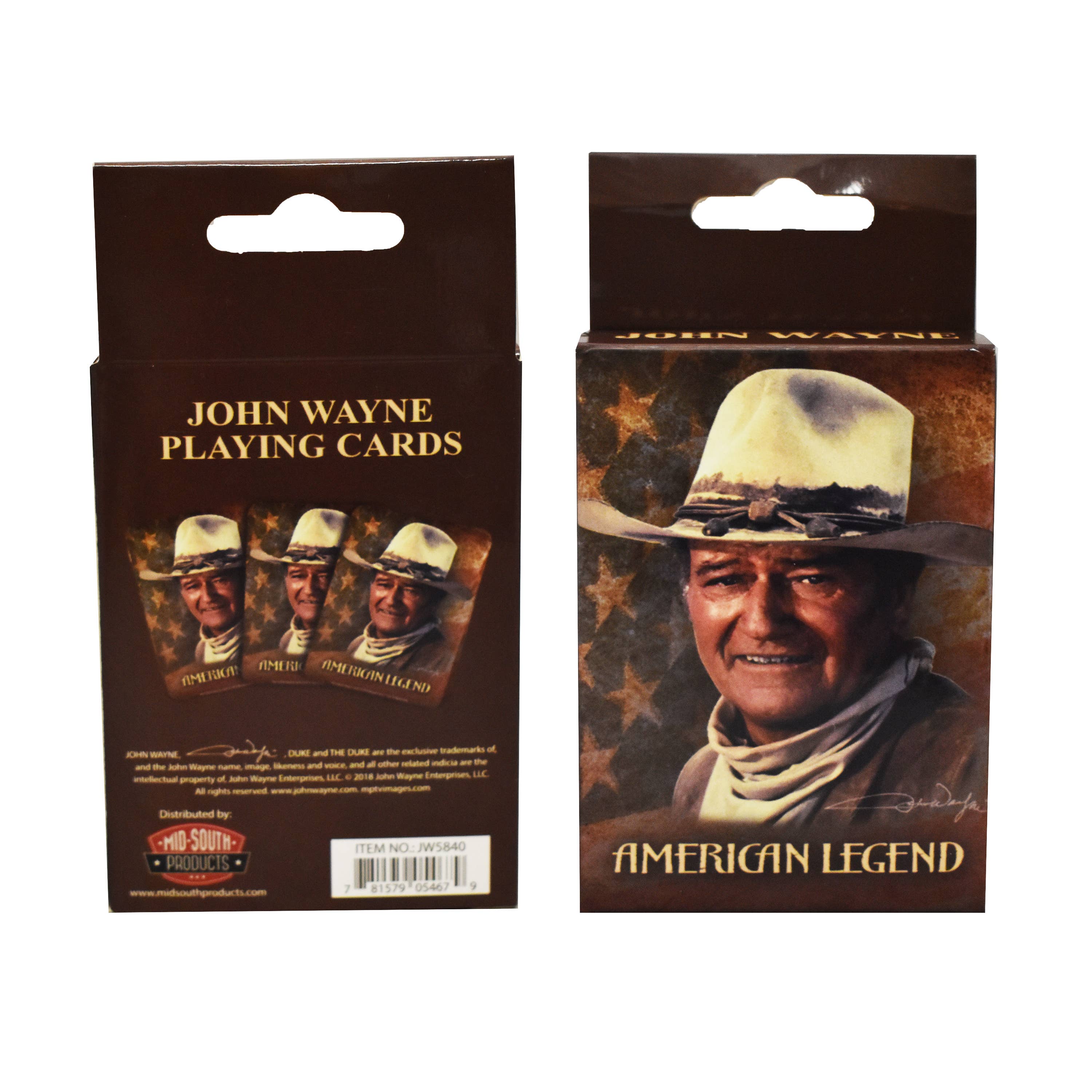 John Wayne Playing Cards - American Legend