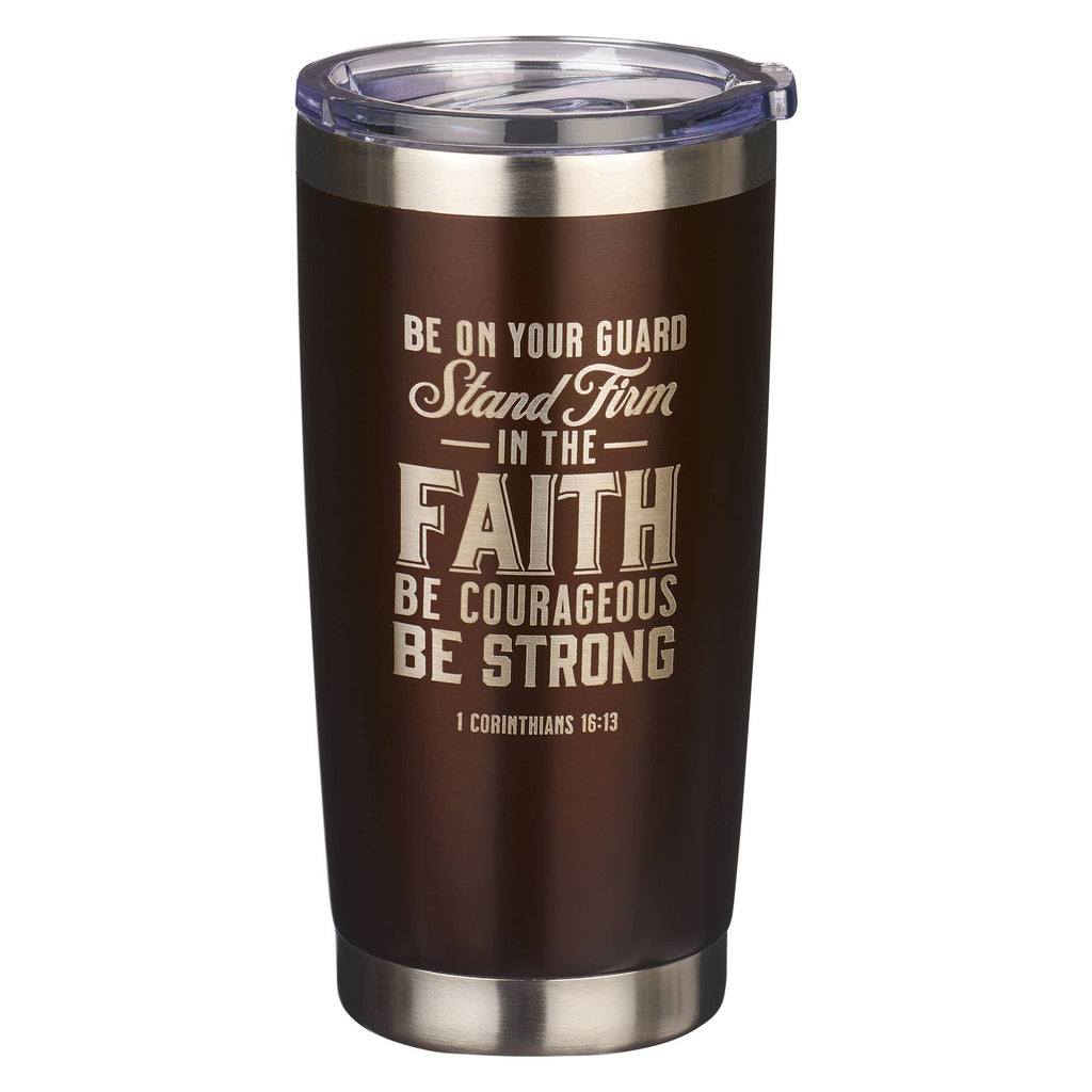 Stand Firm in the Faith 1 Cor. 16:13 Travel Mug