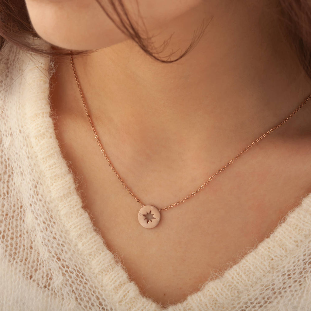 New Beginnings Necklace: Rose Gold