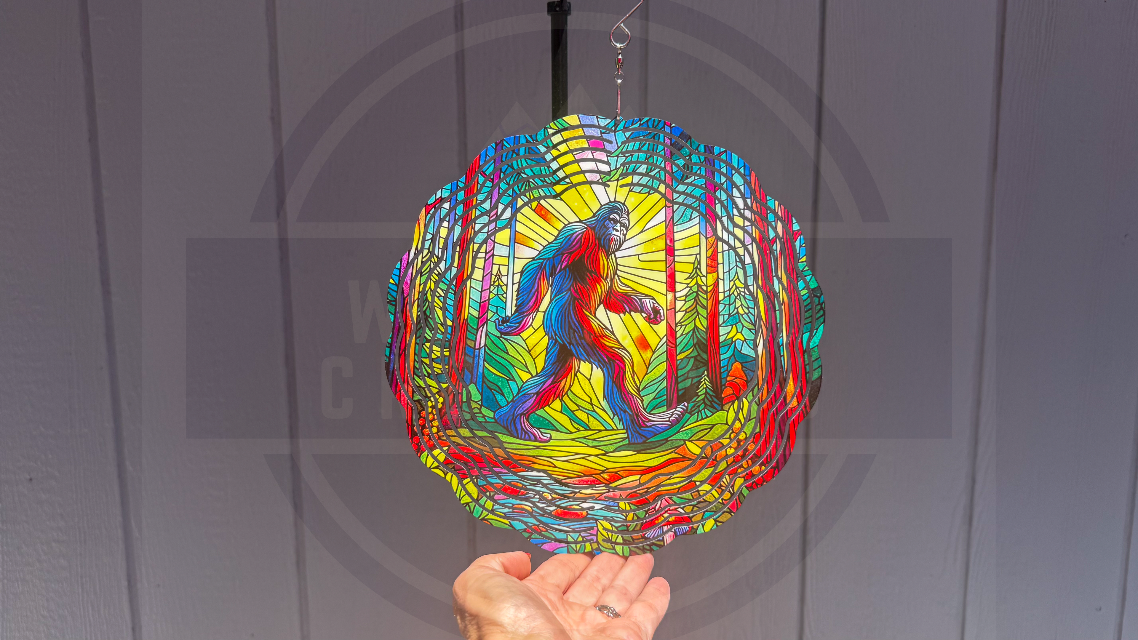 Sasquatch Wind Spinner
