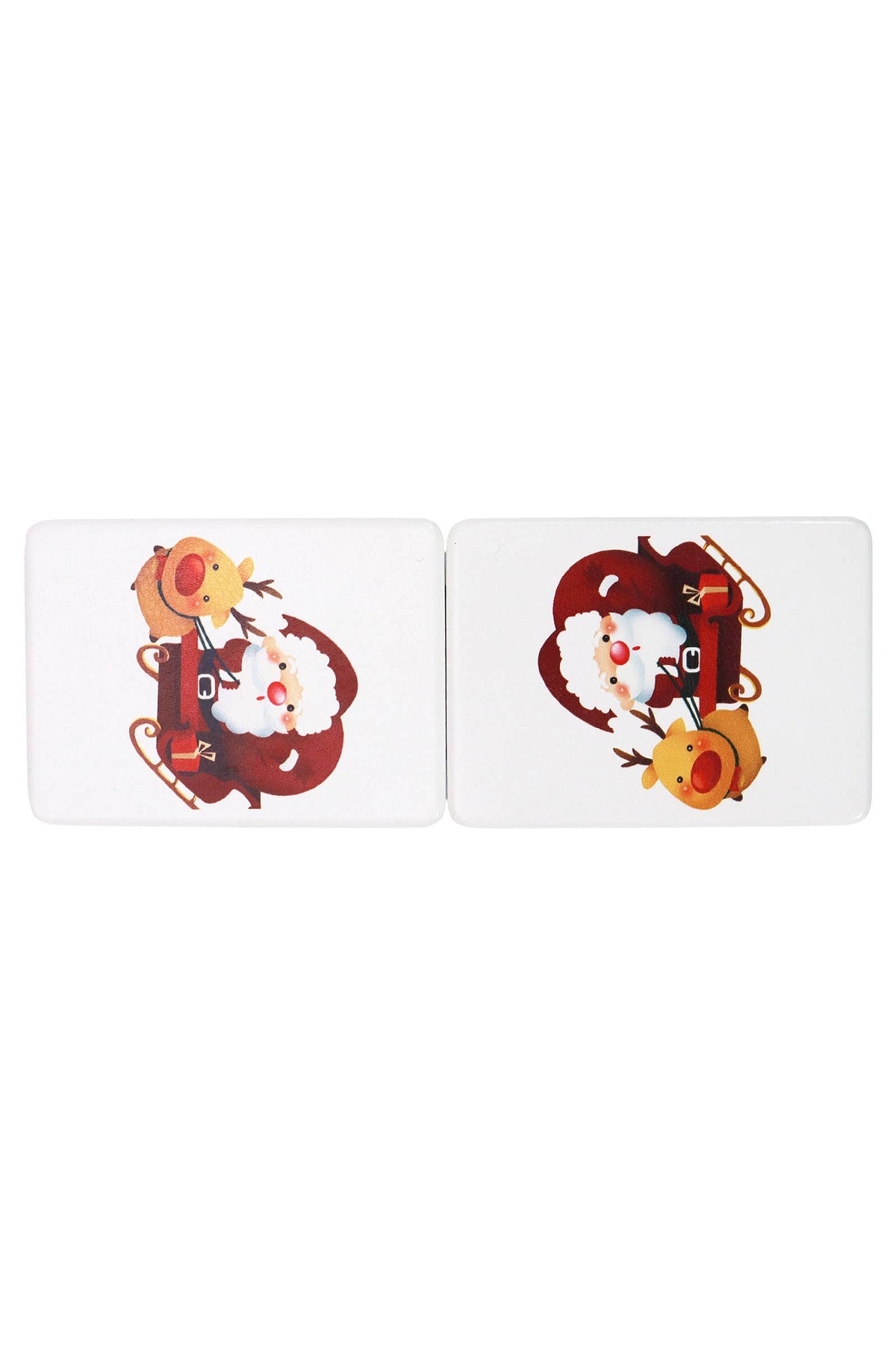 Festive Christmas Compact Mirror