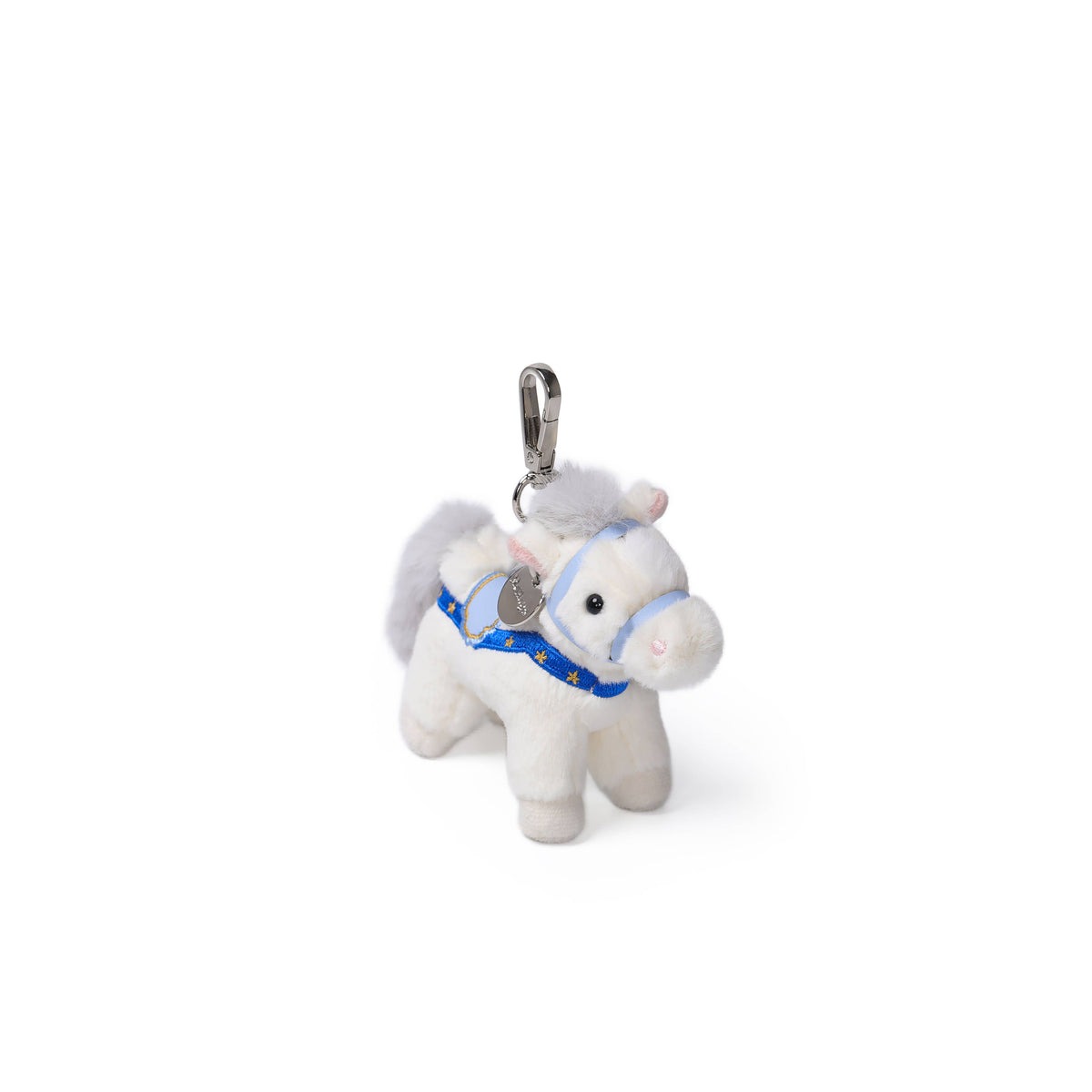 Snowy Pony Plush Bag Charm