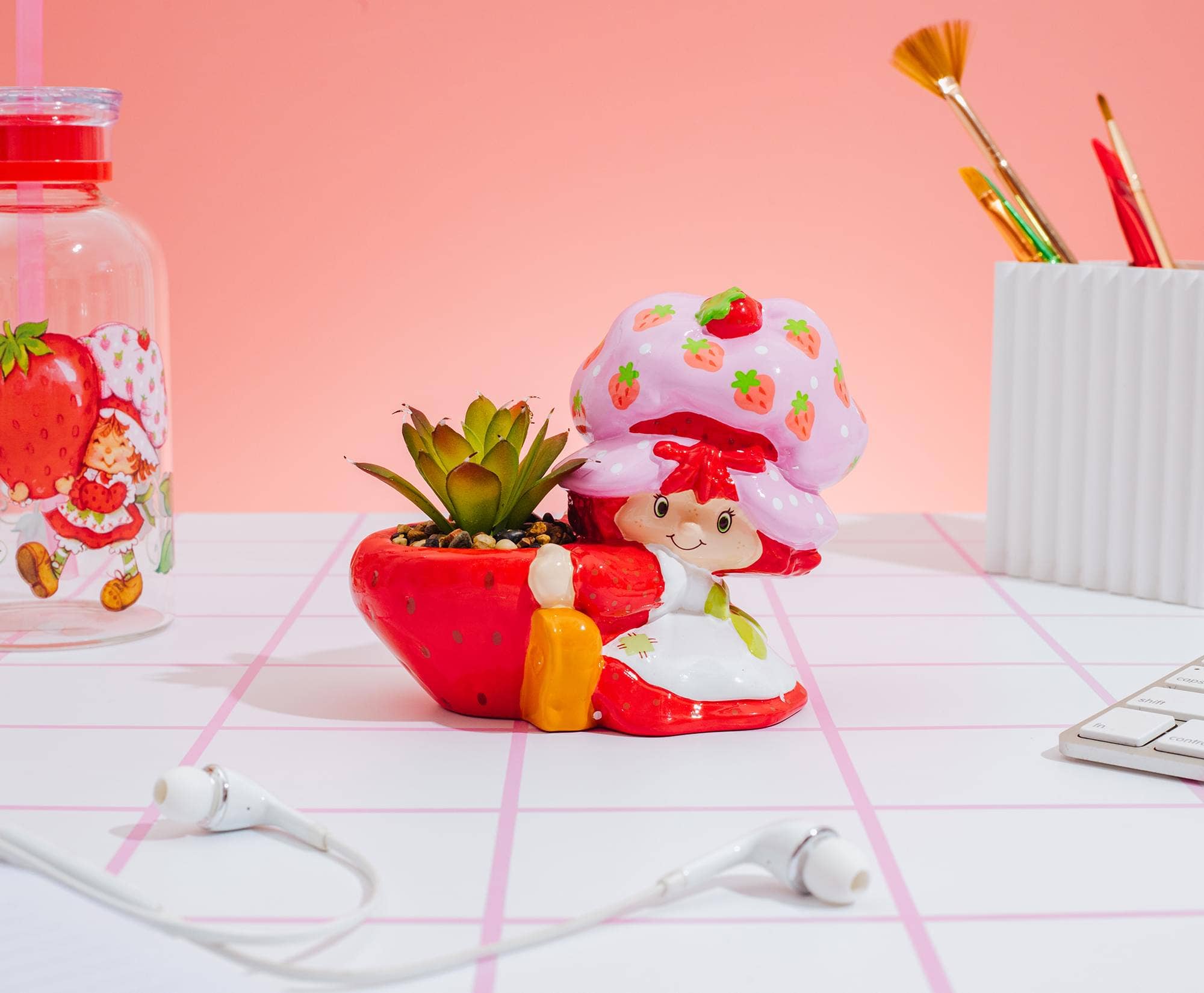 Strawberry Shortcake Ceramic Mini Planter