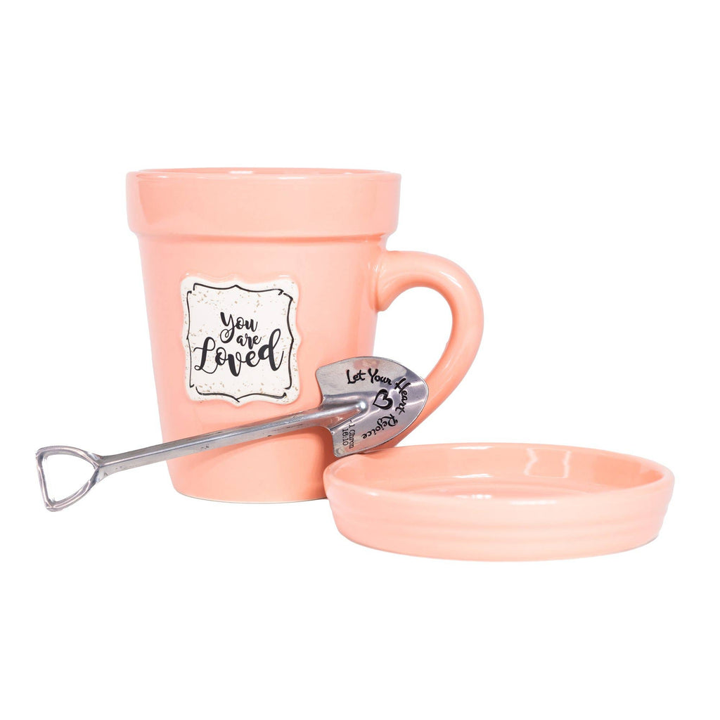 You Are Loved Flower Pot Mug