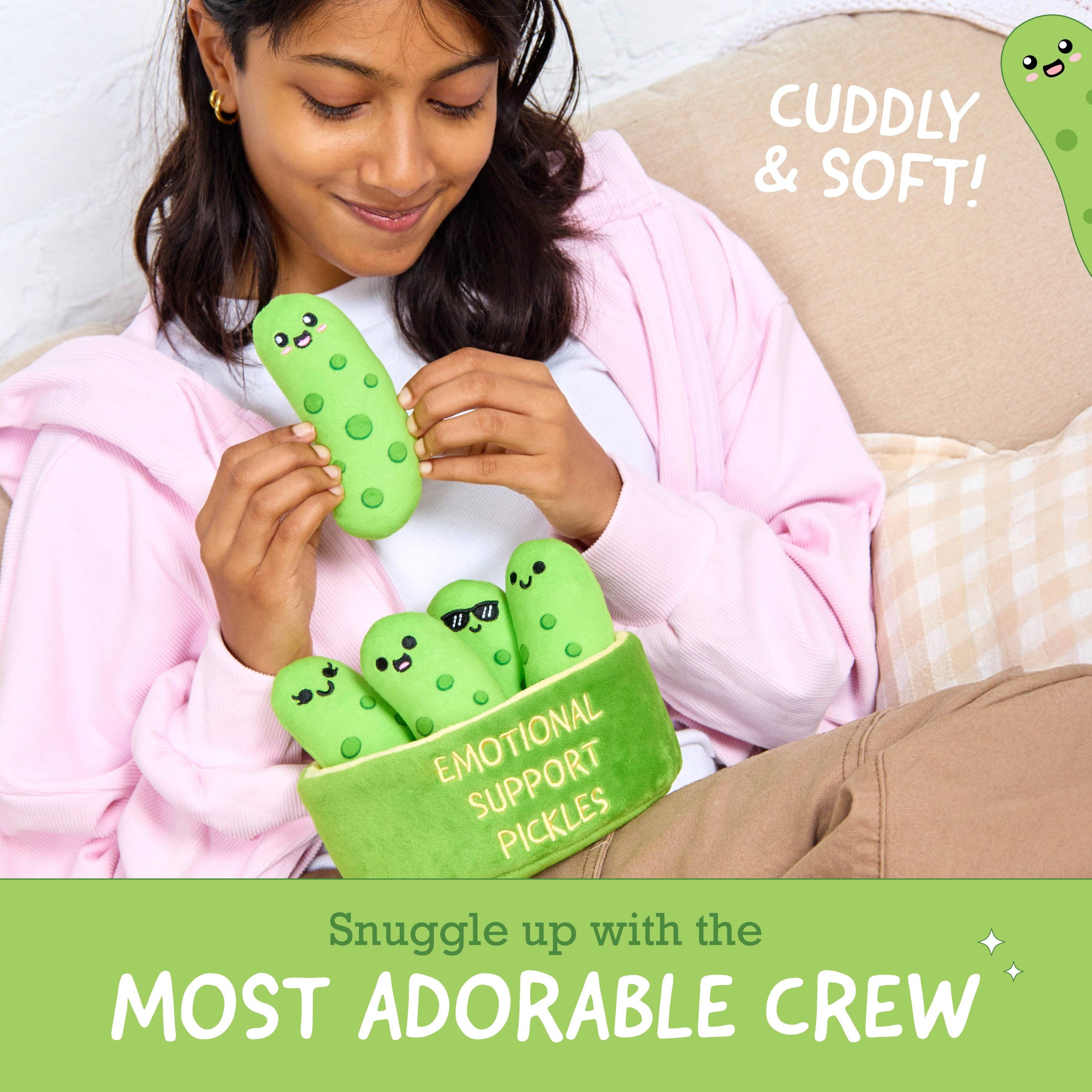 Emotional Support Pickles - Set of 5 Pickles