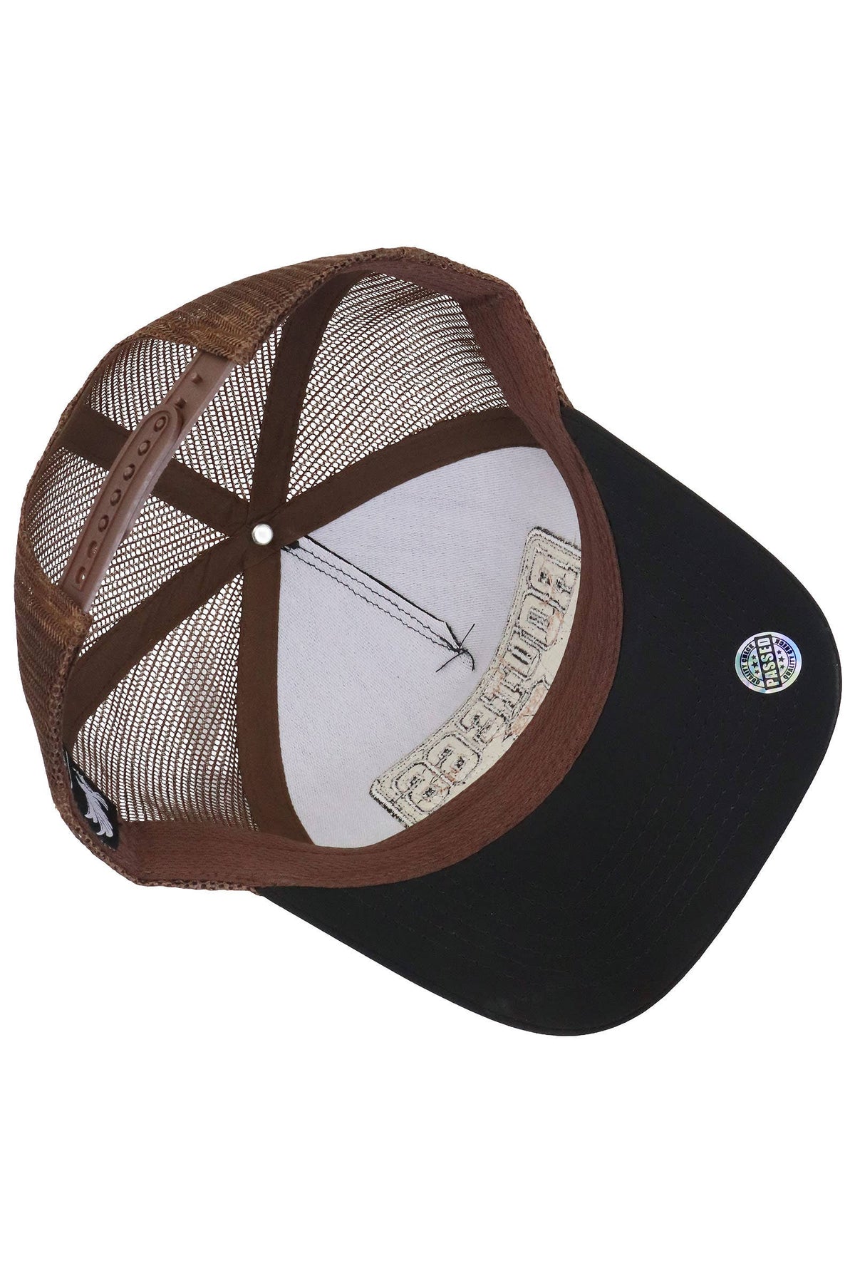 Route 66 Scuba Neoprene Trucker Hat: GRAY/BLACK / ONE SIZE