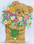 Bunch of Love Teddy Bear Diamond Dotz