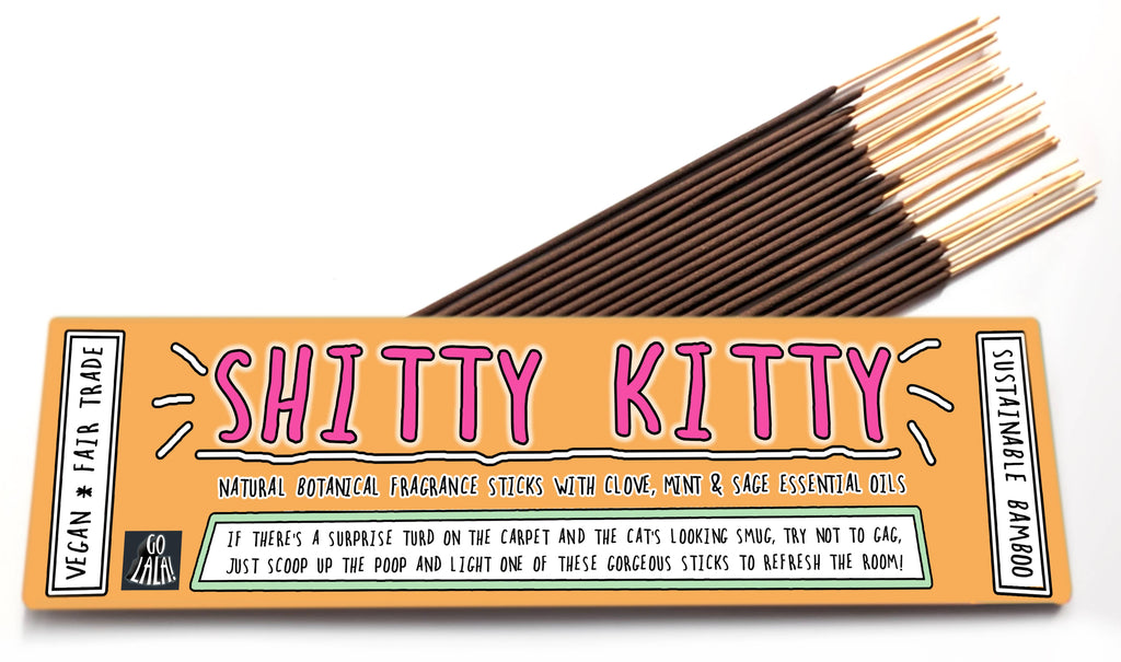 Shitty Kitty Funny Smells Fragrance Sticks