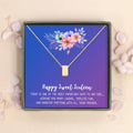 Happy Sweet 16th Birthday Necklace/ Rose Gold