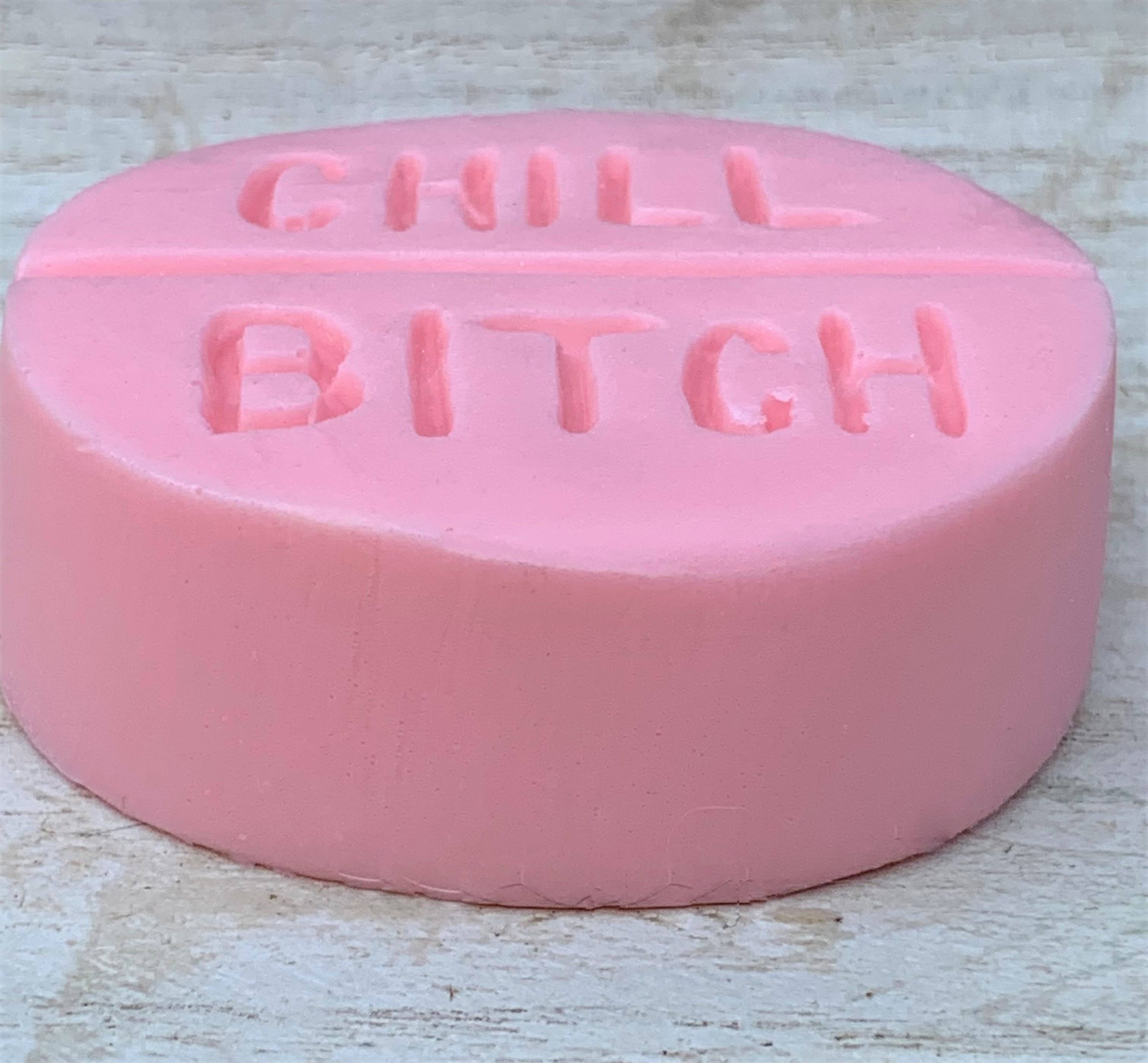 Chill B**ch Pink/Lemon Pill Soap