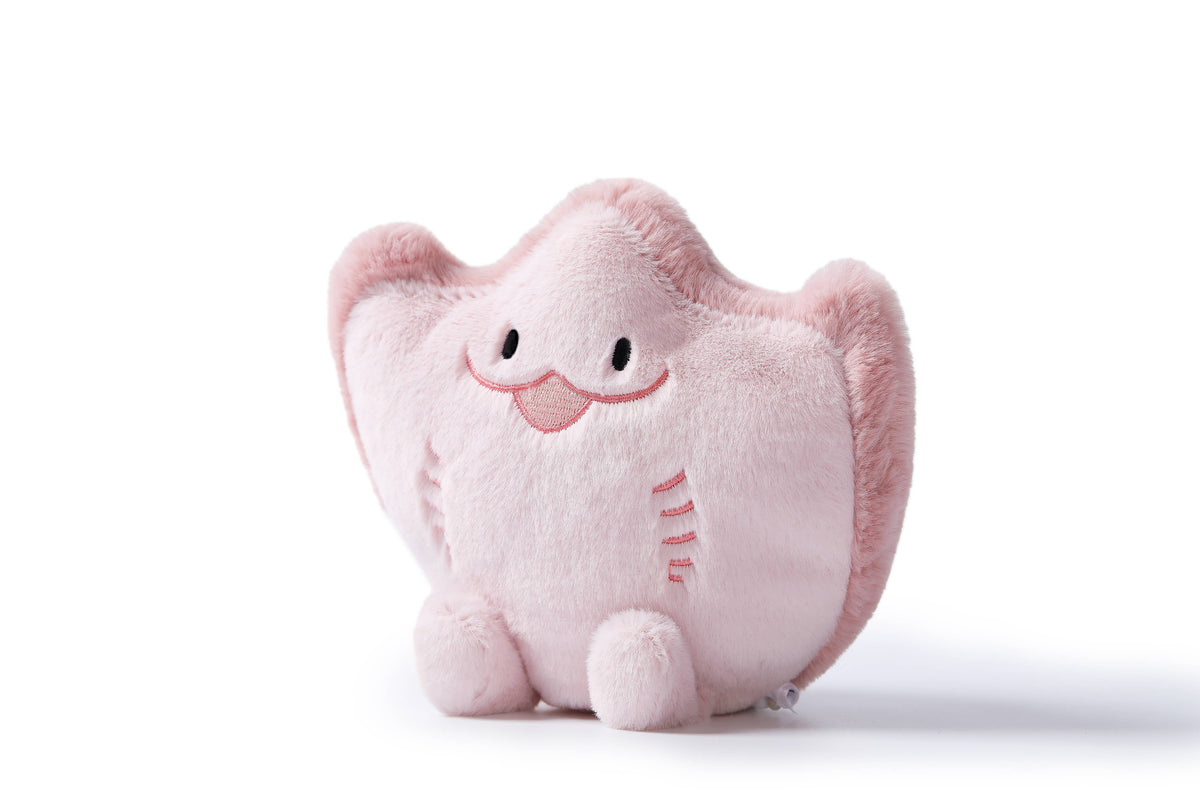Sweet Smile Stingray Ocean Weighted Plush Animal 6"