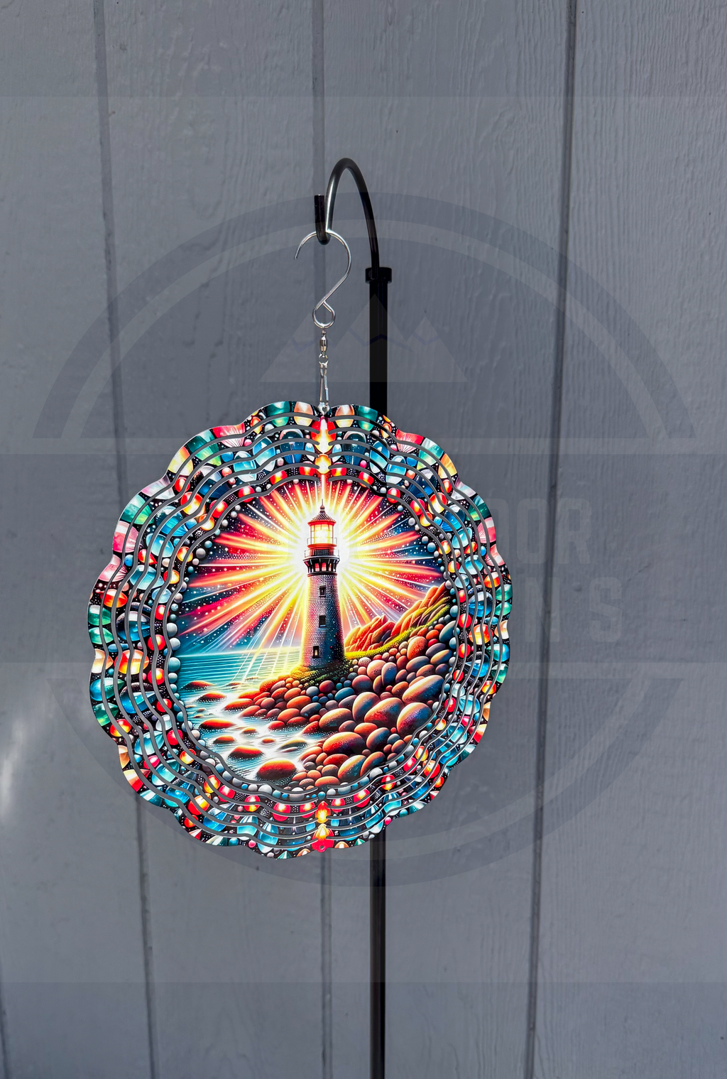 Lighthouse Wind Spinner