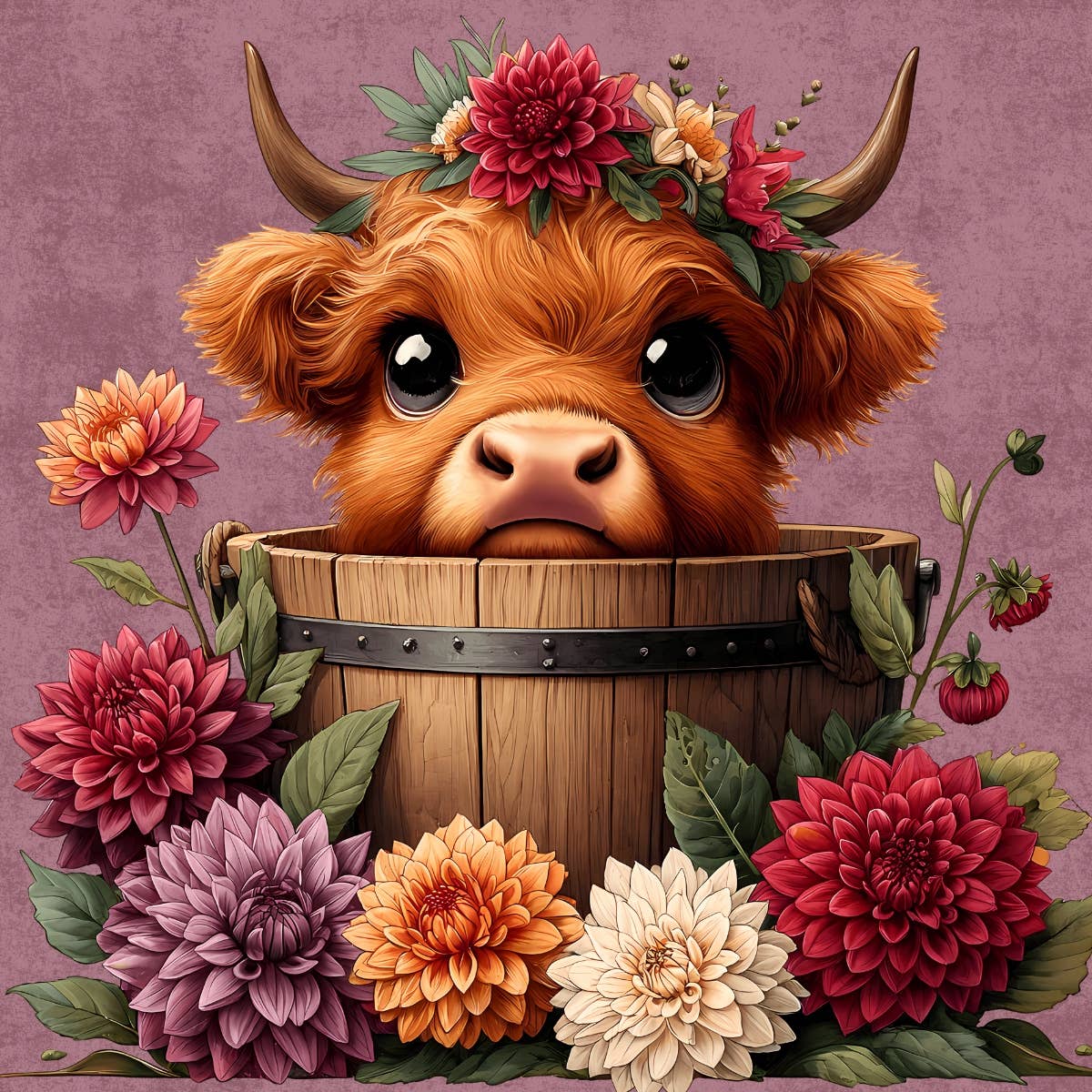 Highland Cow Magnet