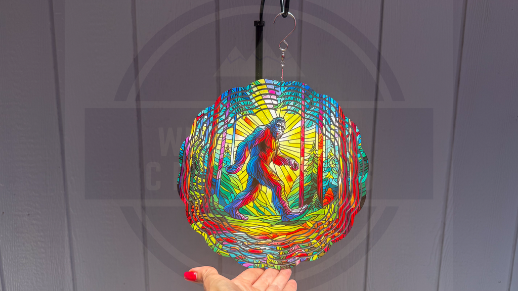 Sasquatch Wind Spinner