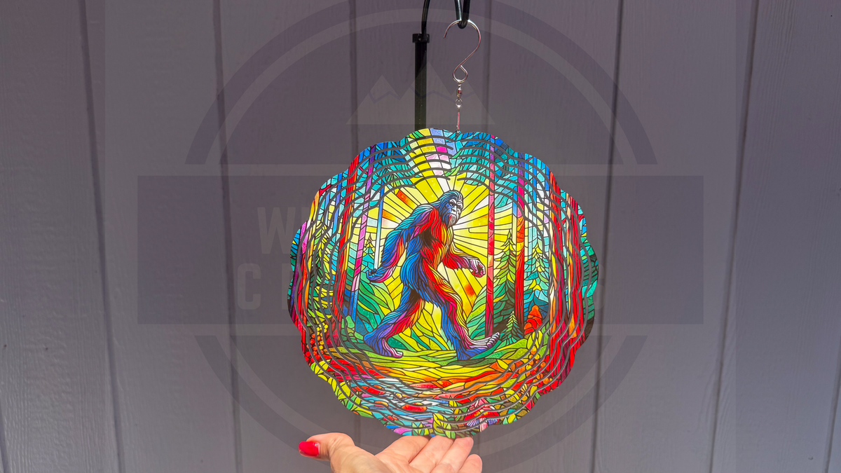 Sasquatch Wind Spinner