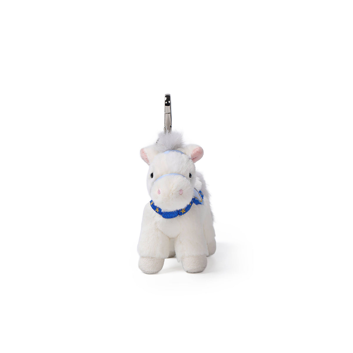 Snowy Pony Plush Bag Charm